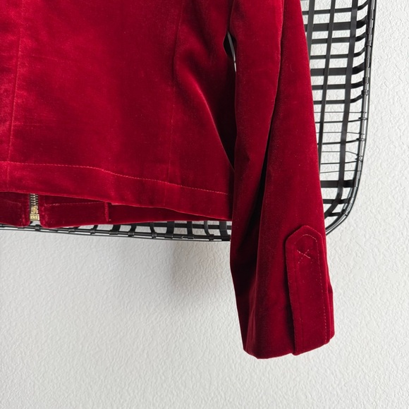 Sandro velvet zip jacket - Picture 8 of 9